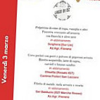 Lago Di Oz menu