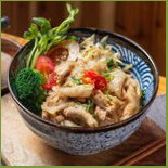 Dōng Gǎng Qiáng Hé Niú Shāo Ròu Cháo Zhōu Mén Shì Cibo