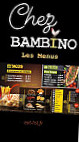 Chez Bambino menu