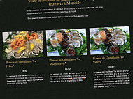 Mistralou Coquillages menu