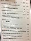 Aux Trois Oies menu