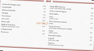 La Trattoria Di Montlignon menu