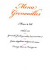 Le Chardoillant menu