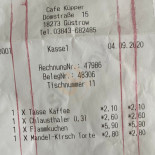 Cafe Küpper Piatti