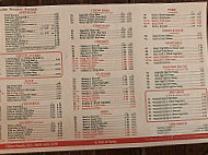 China Panda menu