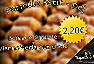 Baguette Éclair menu