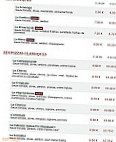 Le Kiosque A Pizzas menu