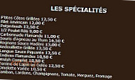 Auberge Liévinoise menu