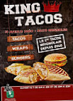 King Tacos menu