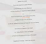 De L'ecu menu