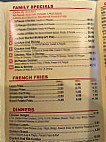 Chicken Delight menu