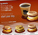 Mcdonald's menu