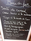 A La Bonne Franck'ette menu