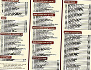 Mount Masala menu