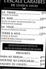 Le Comptoir Des Pirates Sarl menu