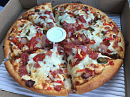 Checkers Pizza food