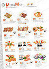 S Comme Sushi menu