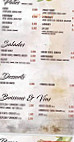 Presto Pizza menu