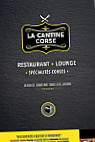 La Cantine De Thiais menu