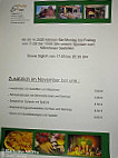 Sonne Merklingen Gasthaus Pension menu