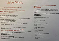 Seehaus Forelle menu