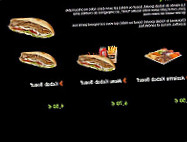 Unik Kebab menu