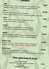 Le Balian Cafe menu