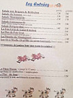 La Baratte menu