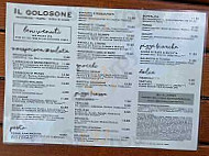 Il Golosone menu