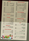 Brasserie Du Centre menu