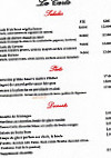 Le Caveau de la Place menu