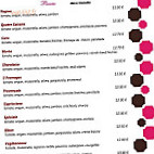 L'allegria Charbonnieres-les-bains menu