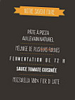 Napolina Pizza menu