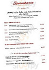 Auszeit menu