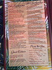 Caribbean Island Cafe menu