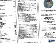 Asbury Coffee Mill menu