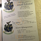 Johann Schwindl Gaststätte menu