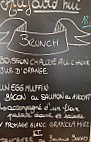 Le Comptoir De Sarah menu