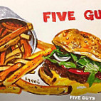 Five Guys Burgers Fries inside