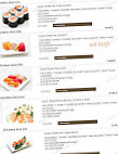 Sushi Paradise menu