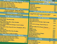 Xl Pizza menu