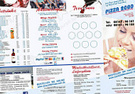 PIZZA AVANTI menu