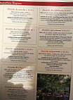 La Tonnelle menu