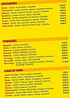 Yamani Pizza menu