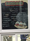 Jimmy's Ice Cream Stand menu