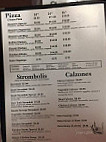 Mazzine's Italian menu