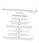 Le Vin-T-age menu