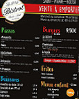 Le P'tit Bistrot menu