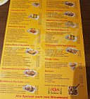 Asia Imbiss menu