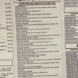 Sam's menu